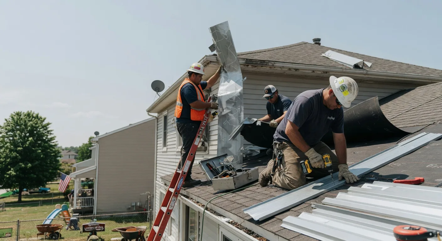 Storm Damage Metal Roof Repair in Lukeville, AZ